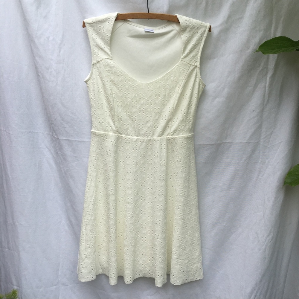 White Eyelet Babydoll Dress - adorable summer dress!